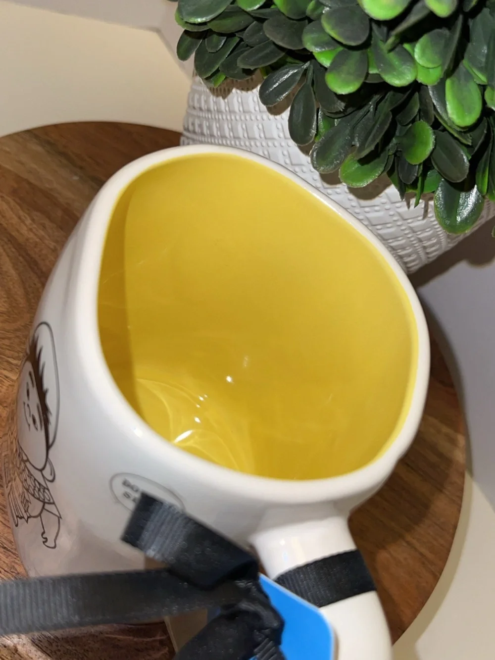 Rae Dunn Disney UP Mug with Black Illustration